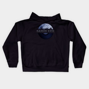 Saigon Kick blue moon vinyl Kids Hoodie